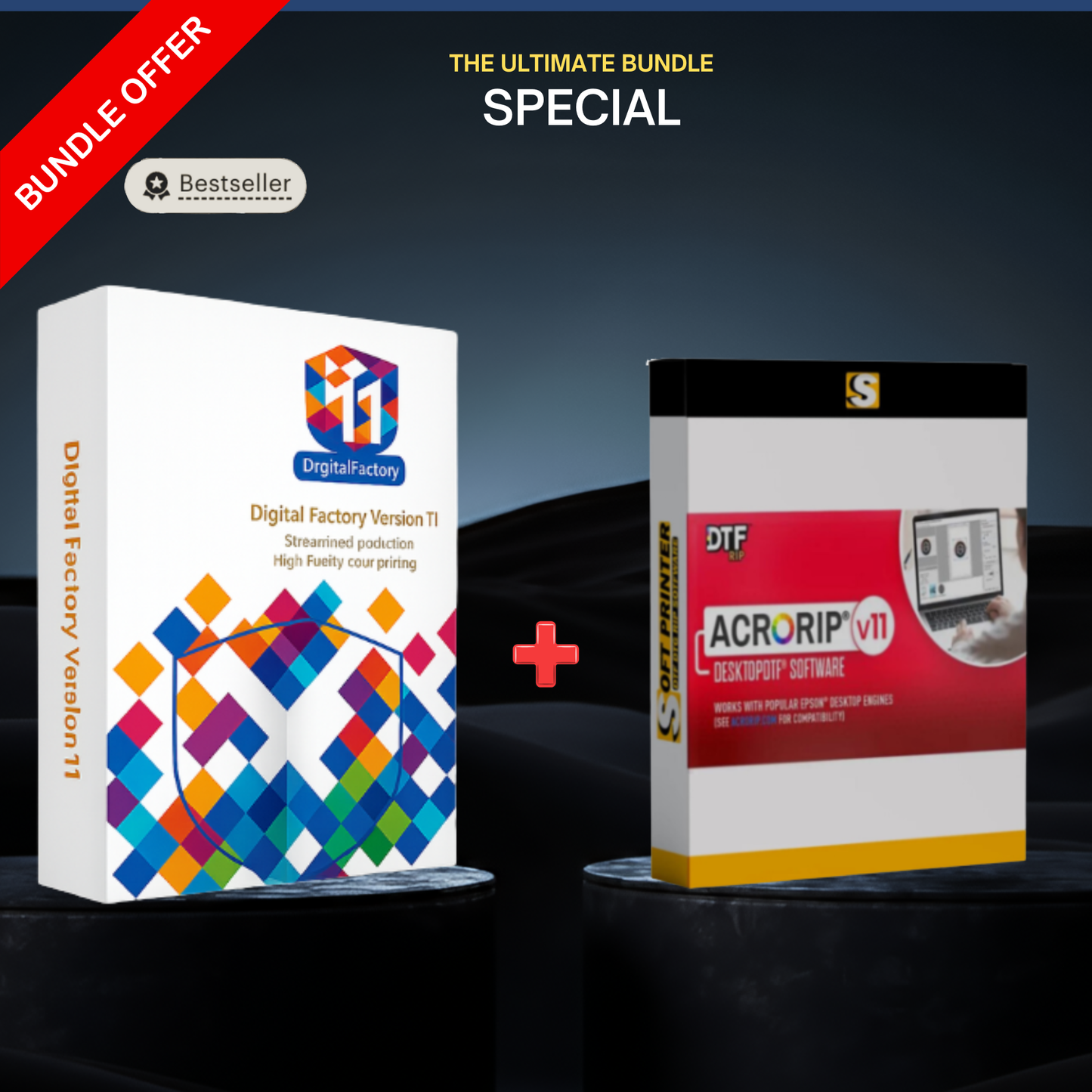 Cadlink 11 + Acrorip 11 Print & RIP Software Bundle