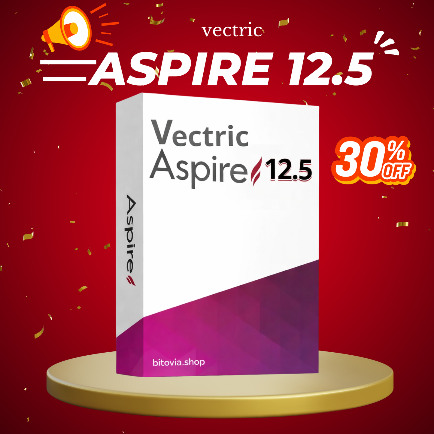 ASPIRE 12.5  CNC 3D design